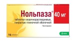 Нольпаза, таблетки покрытые кишечнорастворимой оболочкой 40 мг 14 шт