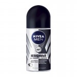 Дезодорант-антиперспирант для мужчин, Nivea (Нивея) 50 мл арт. 82245 Мен черное и белое невидимый ориджинал 48 ч шариковый