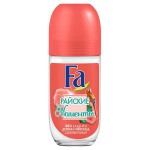 Дезодорант-антиперспирант, FA (Фа) 50 мл Райские моменты аромат гибискуса ролик