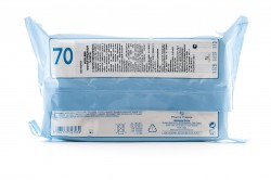 Салфетки влажные очищающие 70 шт. Klorane Бебе плотные и мягкие (экстракт календулы и сверхмягкое туалетное молочко)