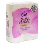 Полотенца бумажные, Ola (Ола) 2 шт Силк сенс