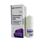 Бимикомби Антиглау ЭКО, капли глазные 0.3 мг/мл+5 мг/мл 3 мл 1 шт