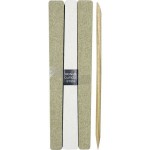 Пилочки для ногтей, QVS (КВС) 15 шт арт. 10-1750 средне/мелкозернистые