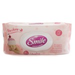 Салфетки влажные гигиенические, 72 шт Смайл бэби с пластиковым клапаном