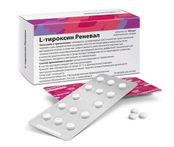L-Тироксин Реневал табл. 100 мкг 105 шт.