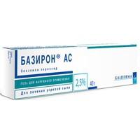 Базирон АС гель д/наружн. прим. 10% 40 г 1 шт.
