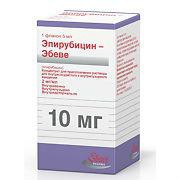 Доксорубицин-Эбеве конц. д/р-ра для в/сосуд. и в/пузыр. введ. 2 мг/мл 5 мл 1 шт.